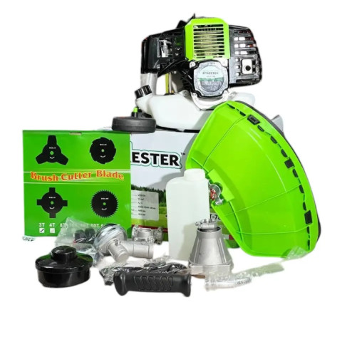 Мотокоса бензинова Green Forester GFT-7800, 4.5 кВт, 2Т двигун, ніж+котушка, ремінь