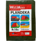 Тент WoffMann зелений 8х10м щільність 110 г/м² водостійкий PLANDEKA SUPER MOCNA