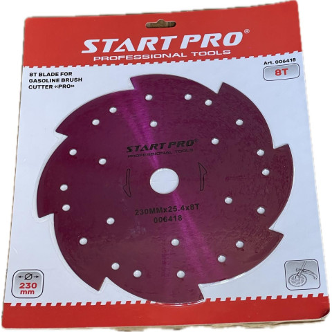 Ніж для бензокоси START PRO 8T 230 мм