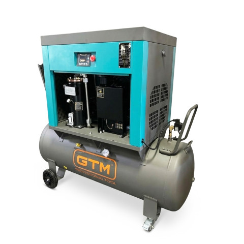 GTM Компресор гвинтовий рес-300л 1000л/хв 7,5кВт 8бар 380В/інвертор/кожух