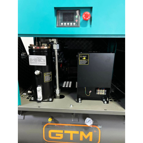 GTM Компресор гвинтовий рес-300л 1000л/хв 7,5кВт 8бар 380В/інвертор/кожух