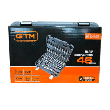 GTM Набір інструменту 46од. 1/4