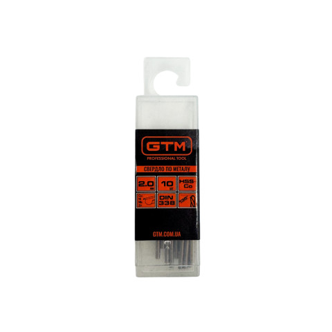 GTM Свердло 2,0 мм HSS-Co5 10шт