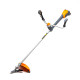 GTM Кущоріз акум. BC56/1800BL KIT, 56В, ширина косіння 25/42см, ніж + косильна головка, акум. 4А*год + зарядний пристрій