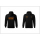 GTM Кофта худі р.XXL, чорна з логотипом GTM