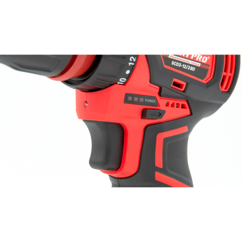 Шуруповерт акумуляторний START PRO SCD3-12/2BD BRUSHLESS