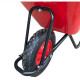 Тачка 1-о колесна d400мм 100л 180кг оцин (буд. проф.) ПНЕВМО КОЛЕСО 4.00-8A RED/BLACK ТМ 