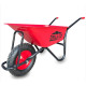 Тачка 1-о колесна d400мм 100л 180кг оцин (буд. проф.) ПНЕВМО КОЛЕСО 4.00-8A RED/BLACK ТМ 