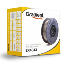 Алюмінієвий дріт (0.8 мм, 0.5 кг) Gradient ER4043 AlSi5 для напівавтомата