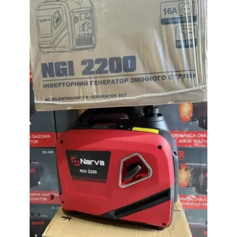 Інверторний генератор NARVA NGI-2200 - 2.2 кВт ручний запуск (2104619078)