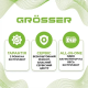 Акумуляторний дриль GROSSER, 16.8V, 55 Нм, 2 АКБ