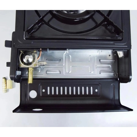 Газова плита з п'єзопідпалом Portable Gas Stove BK-167-A + 2 балона газу