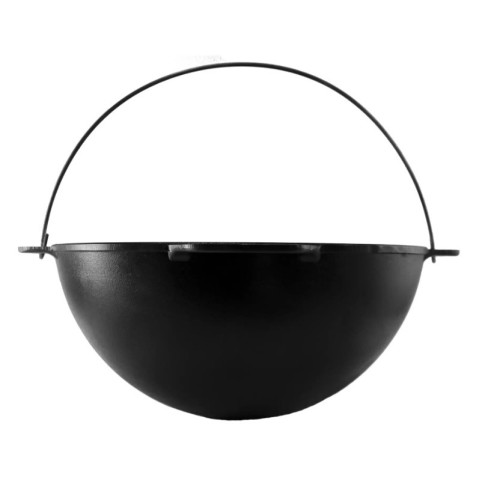 Казан чавунний азіатський з кришкою-сковородою 10 л