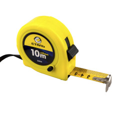 (22934) Рулетка измерительная 10мх25мм Сталь