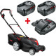 Газонокосарка акумуляторна AL-KO 38.1 Li  18 V Bosch Home&Garden (2 АКБ 4 Аг та ЗП)