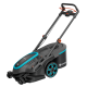 PowerMax Duo 46/36V Dual-Blade High Performance Lawnmower with P4A Battery