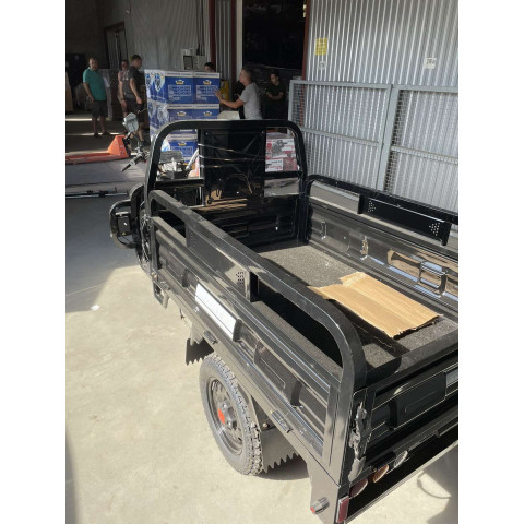 Вантажний електричний трицикл FORTE JH-1200 Чорний