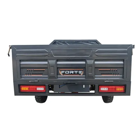 Вантажний електричний трицикл FORTE GP-1500-C Сірий